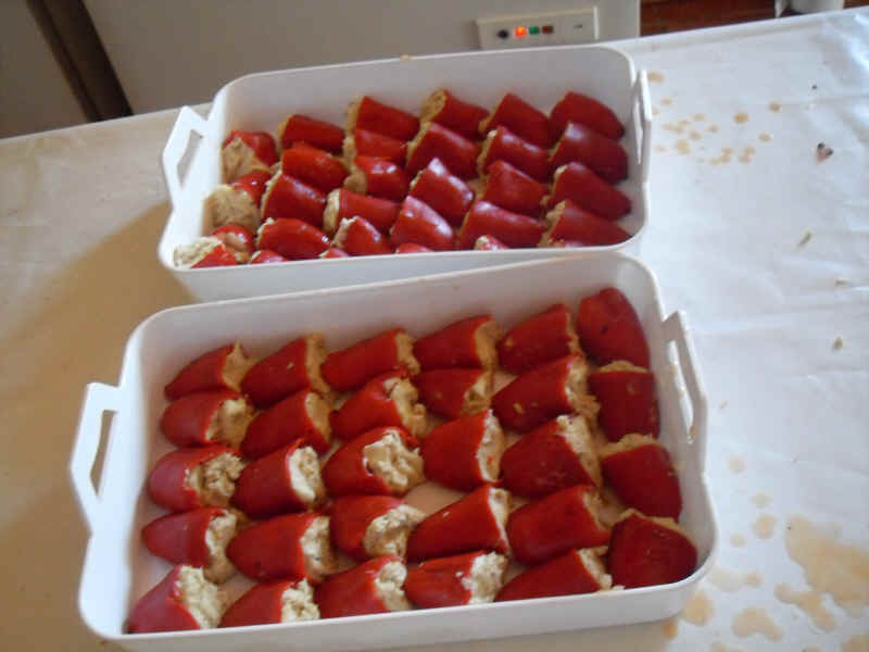 Receta de pimientos del piquillo rellenos de atún