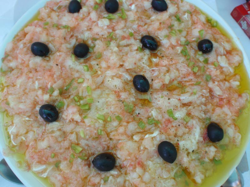 Esqueixada de bacalao Esqueixada de bacalao