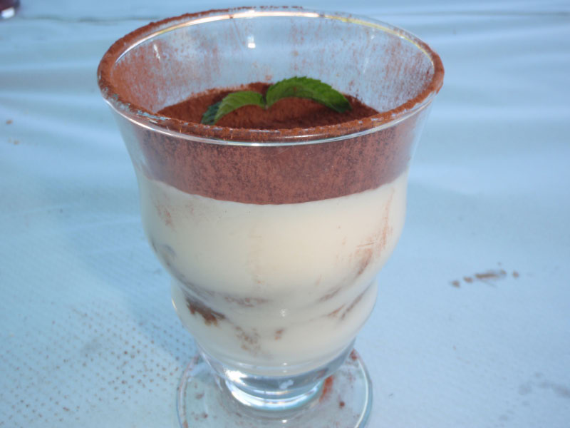 Qué bueno estuvo ese tiramisú