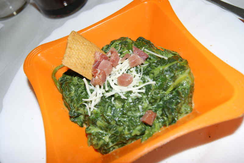Receta de Espinacas a la crema
