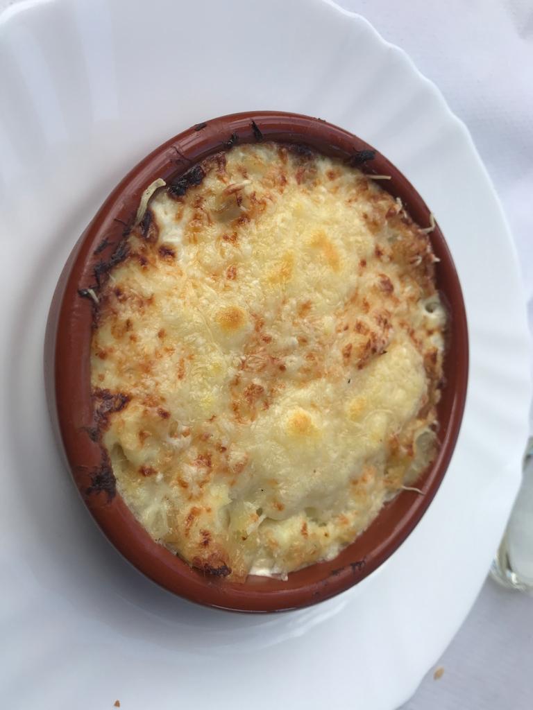 Bacalao gratinado Bacalao gratinado