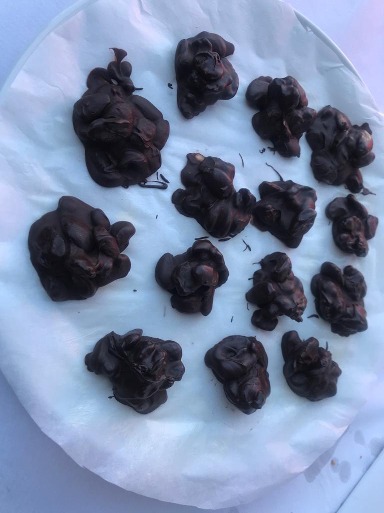 Bombones de frutos secos Bombones de frutos secos