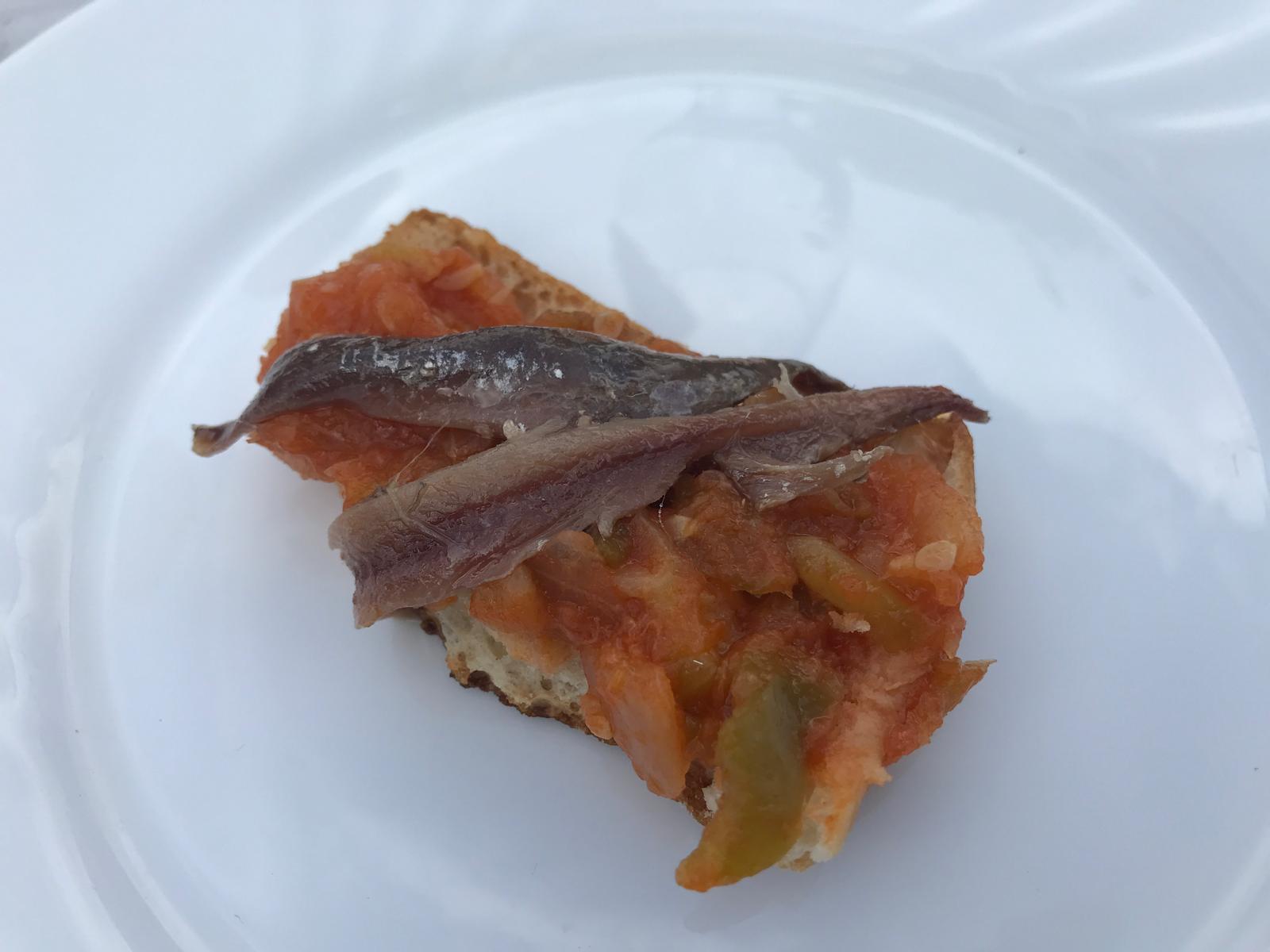 Tosta de pisto Tosta de pisto