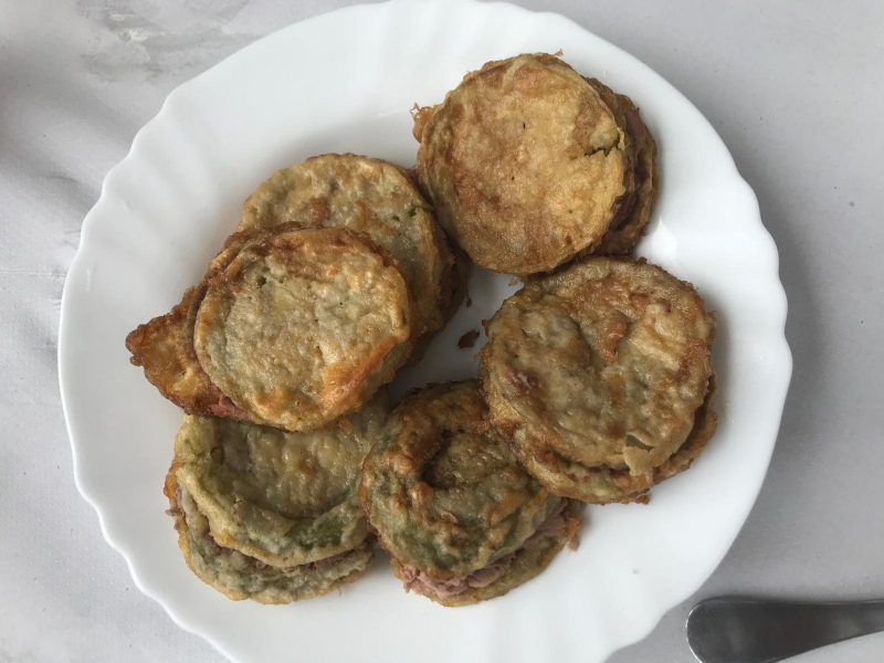 Receta de berenjenas con paté