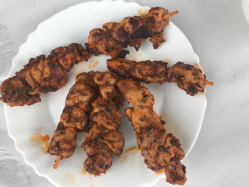 Pinchitos de pollo Pinchitos de pollo