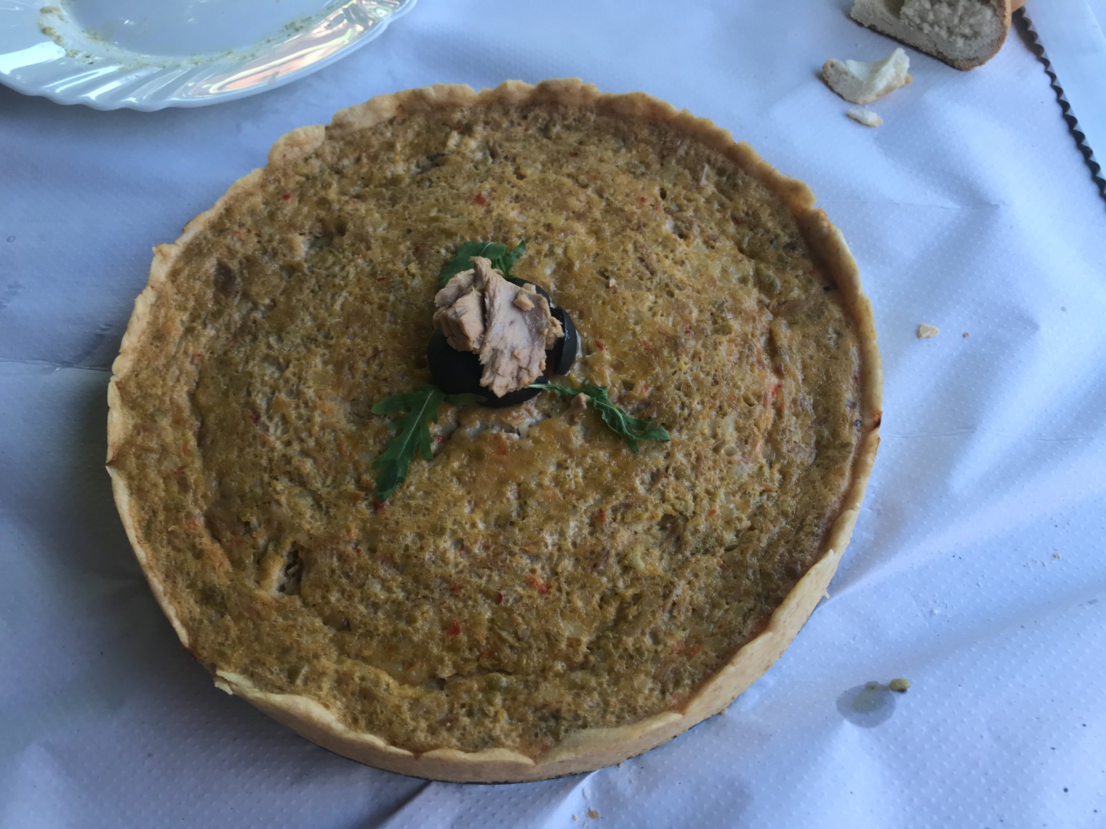 Receta de quiche de atún y aceitunas Receta de quiche de atún y aceitunas