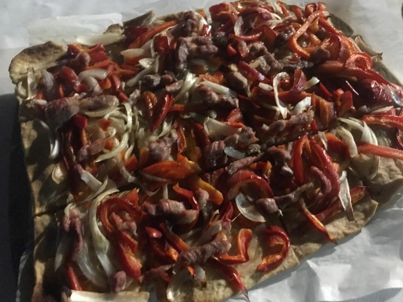 Receta de coca de pimientos rojos Receta de coca de pimientos rojos