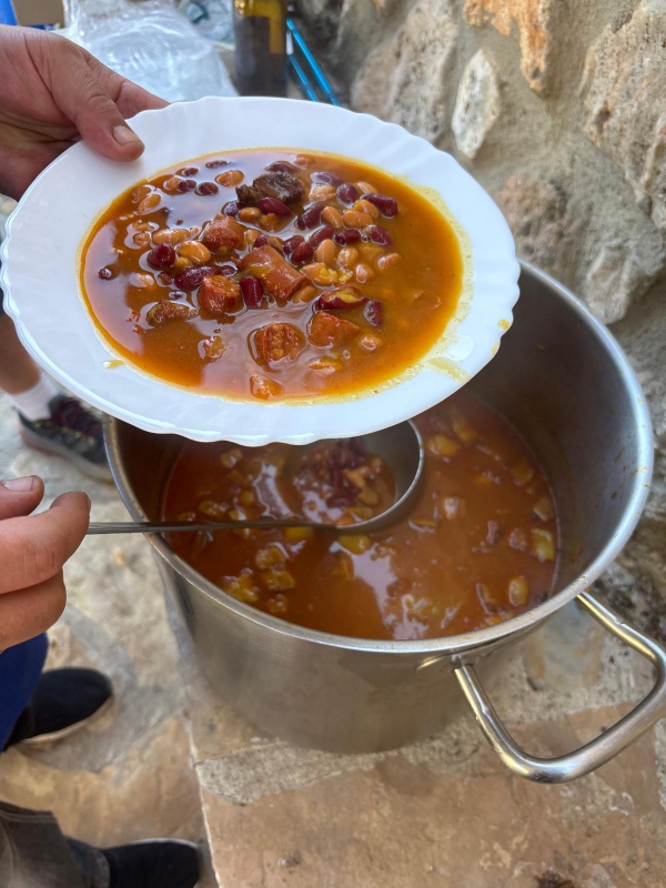 Judías pintas con chistorra