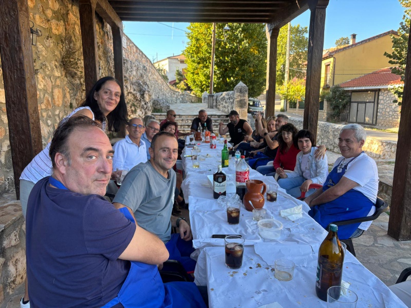 Un momento de la sobremesa