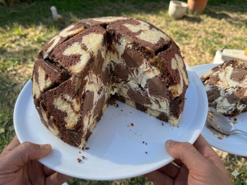 Receta de tarta de helado